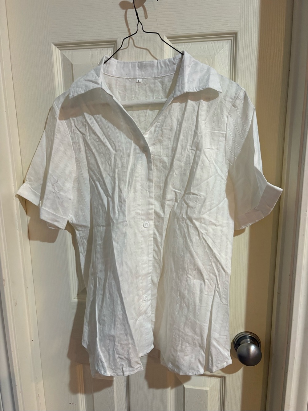 White button up